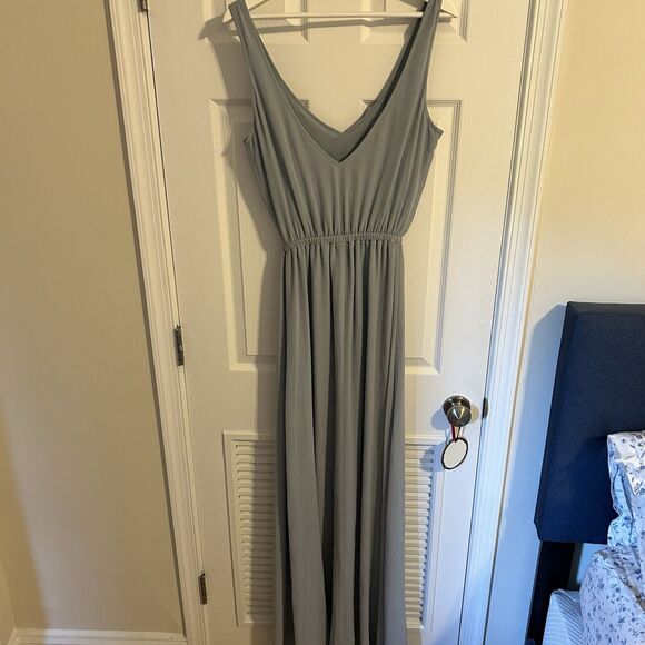 Show Me Your Mumu Maxi Dress Women's Kendall Size Small Light Blue Formal Flowy - Picture 12 of 12